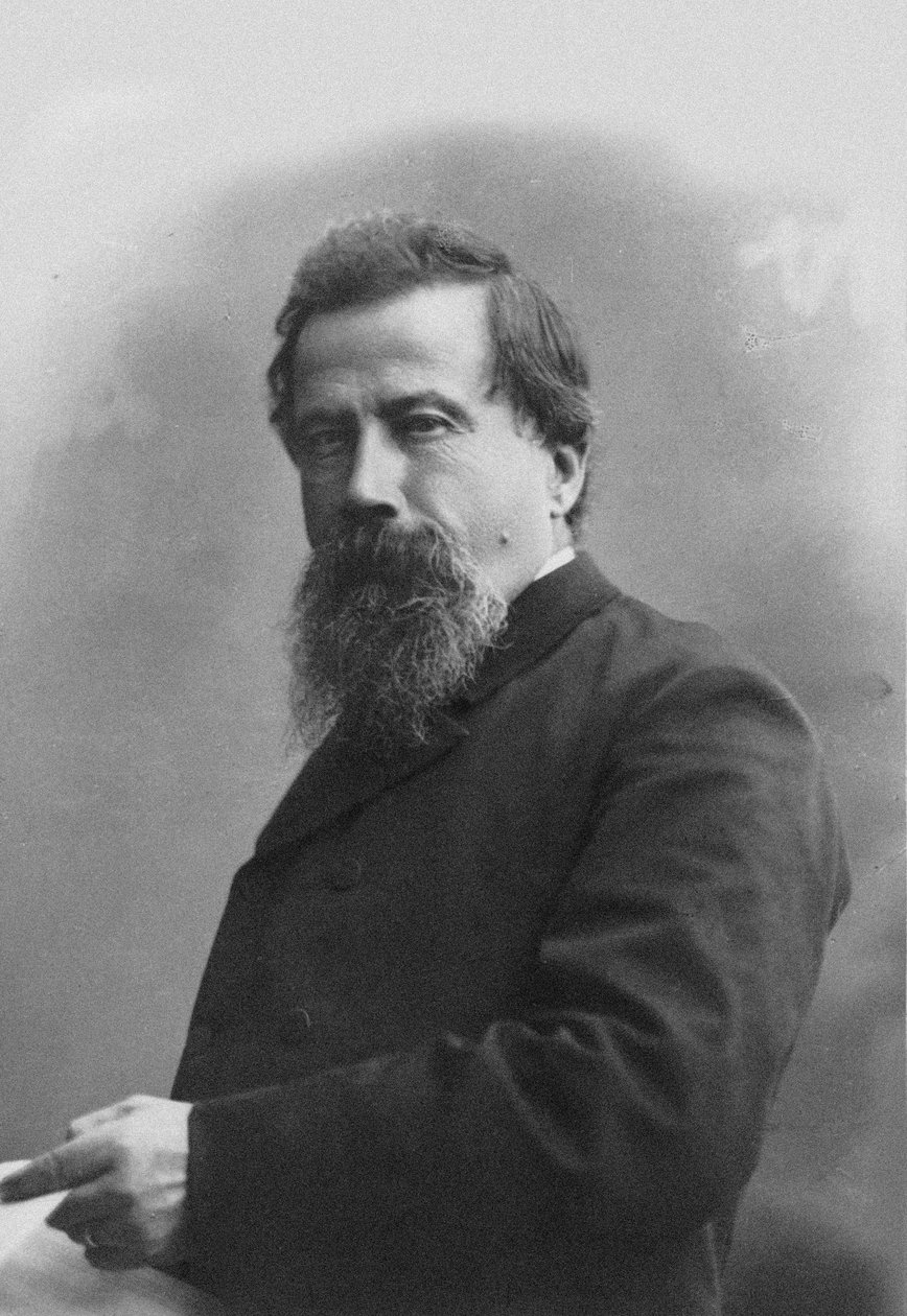 صورة للملحن Amilcare Ponchielli 1834-1886. بواسطة ميلانو. Guigoni و Bossi