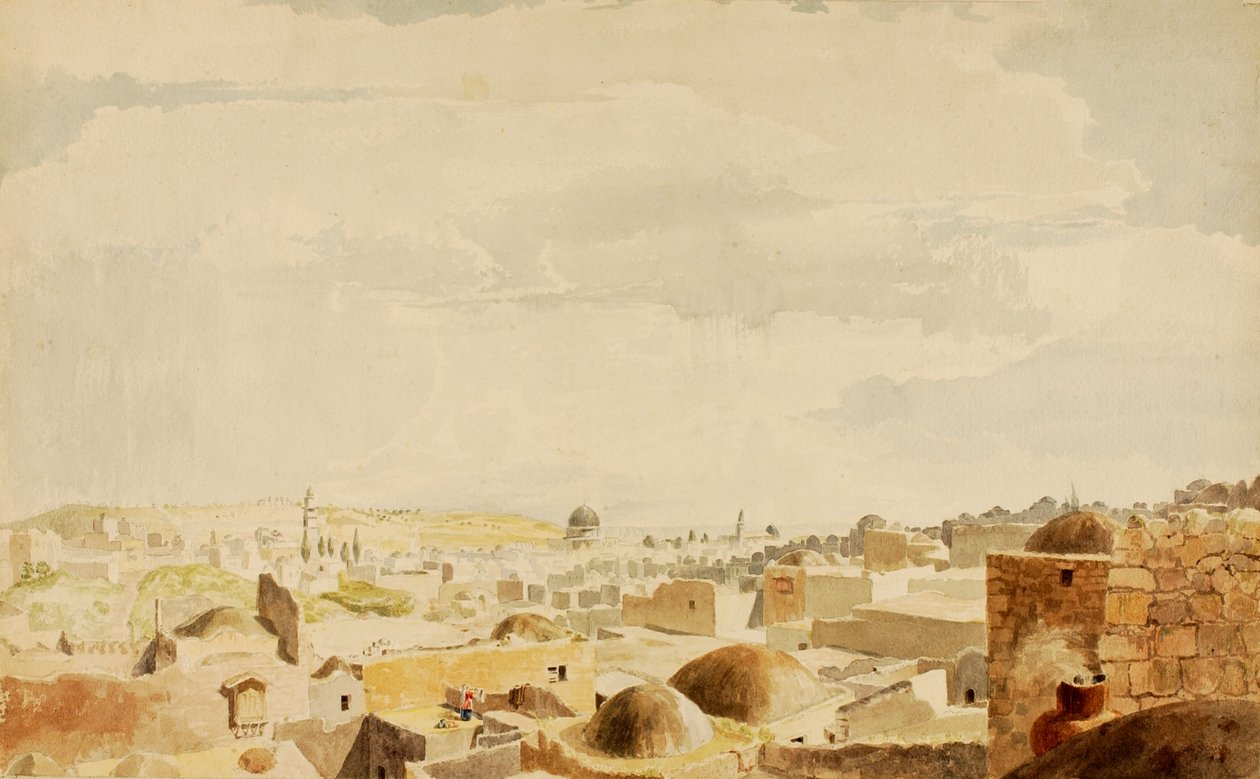 القدس ، إسرائيل ، 1844 بواسطة عامل منجم كيلبورن كيلوج