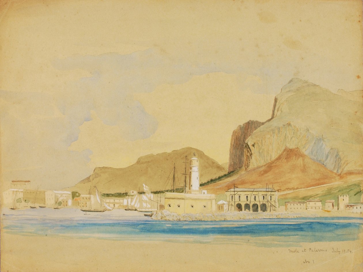 مولي في باليرمو ، 1854. بواسطة عامل منجم كيلبورن كيلوج