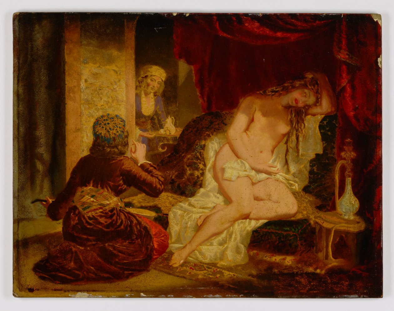 الأميرة الشرقية بعد الحمام ، كاليفورنيا. 1866. بواسطة عامل منجم كيلبورن كيلوج