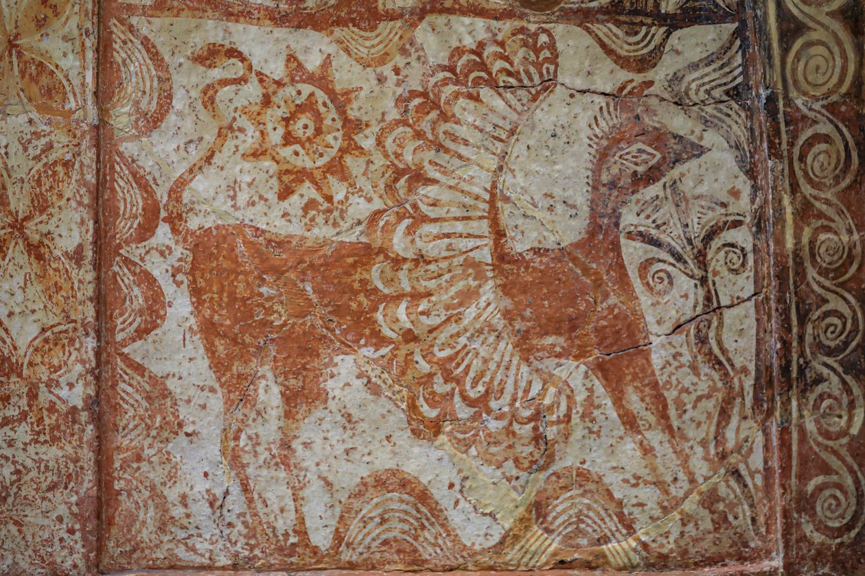 لارناكس الصدر بغطاء جملوني. 1370-1300 ق بواسطة مينوان
