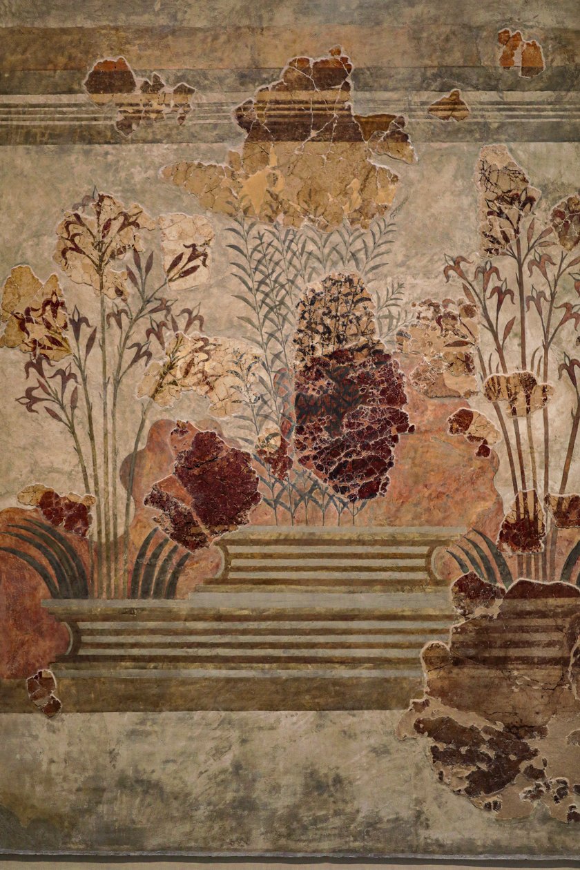 لوحة "Liliy Frescoes" بواسطة مينوان