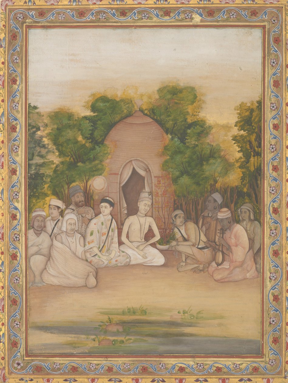 تجمع رجال دين من مختلف الأديان ، كاليفورنيا. 1770-1775. بواسطة أنا كالان خان