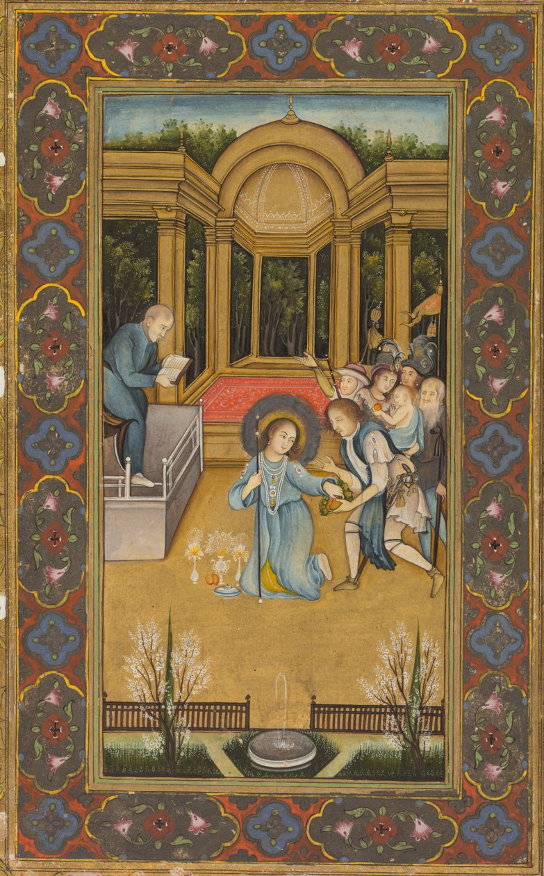 يسوع بين أطباء الهيكل ، ج. 1760. بواسطة أنا كالان خان