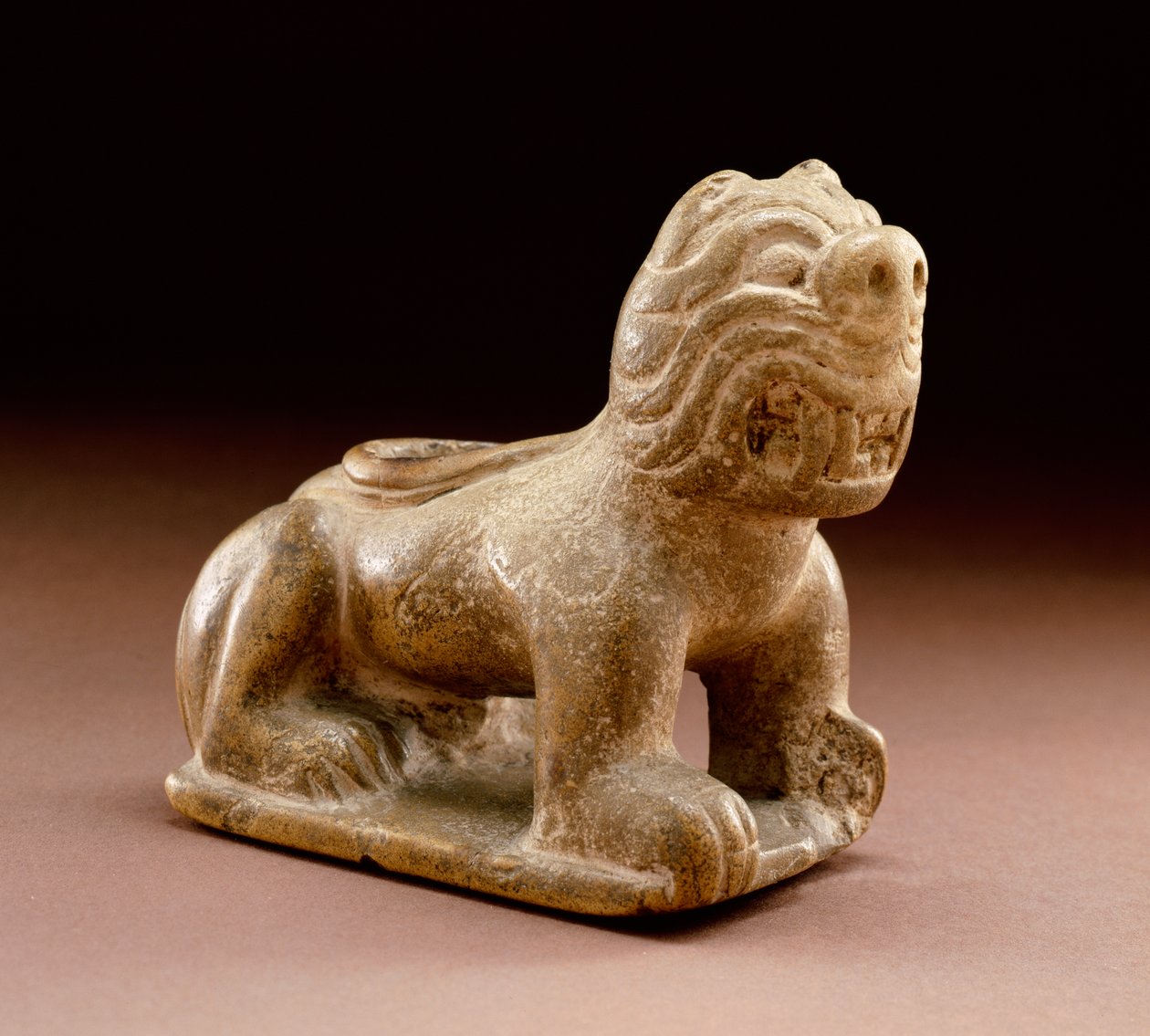 أنبوب دمى القطط ، 1200-1500 بواسطة ثقافة المسيسبي