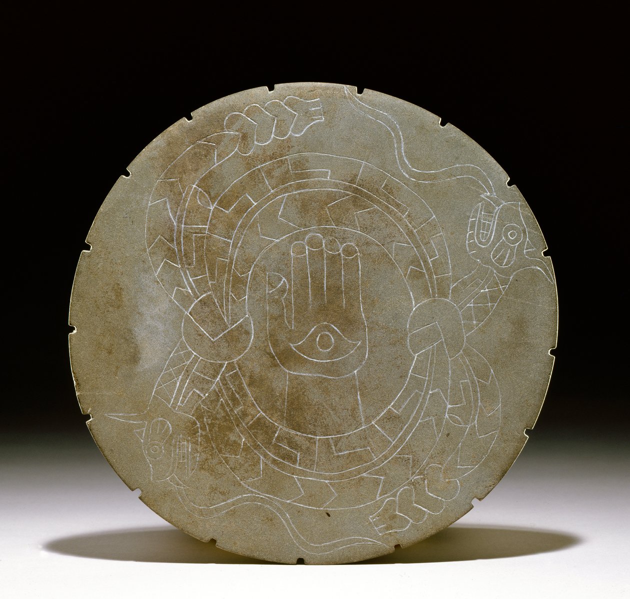 لوحة لوحية ، موندفيل ، 1200-1500 (انظر أيضًا 422910) بواسطة ثقافة المسيسبي