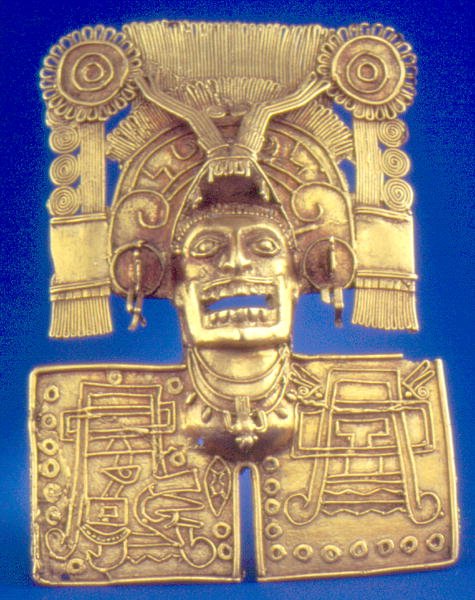 صدرية Mictlantecutl (ذهبية) بواسطة Mixtec