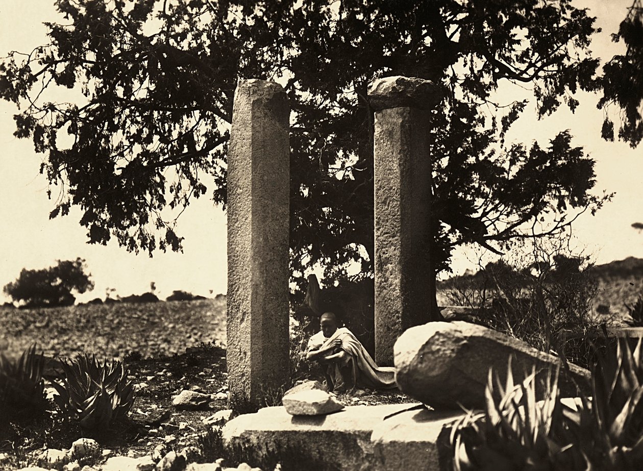 "بناء إمبراطورية" في العصر الفاشي: أكسوم لا تزال في Cohaito ، 09/05/1936 (b / w photo) بواسطة موديستينو بالدينيتي