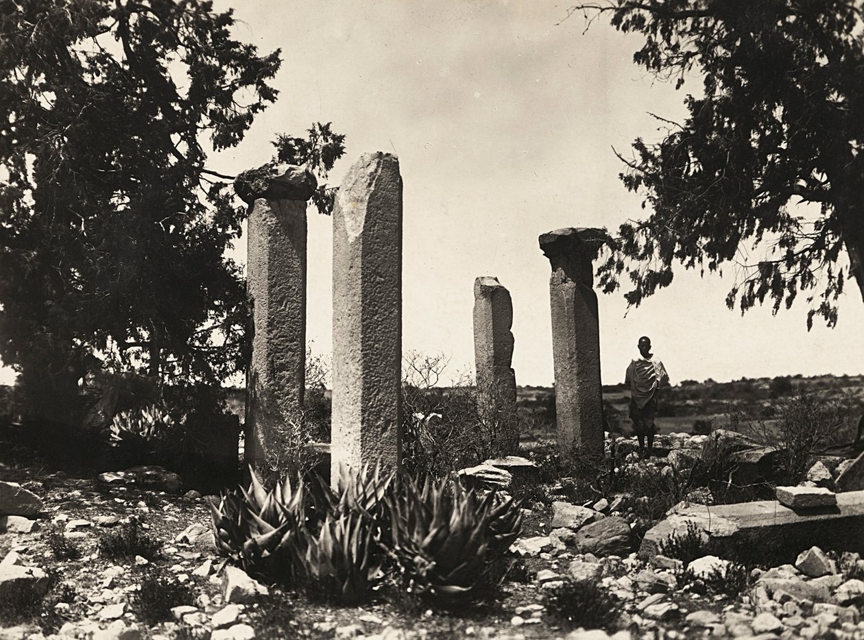 "بناء إمبراطورية" في العصر الفاشي: أكسوم لا تزال في Cohaito ، 09/05/1936 (b / w photo) بواسطة موديستينو بالدينيتي