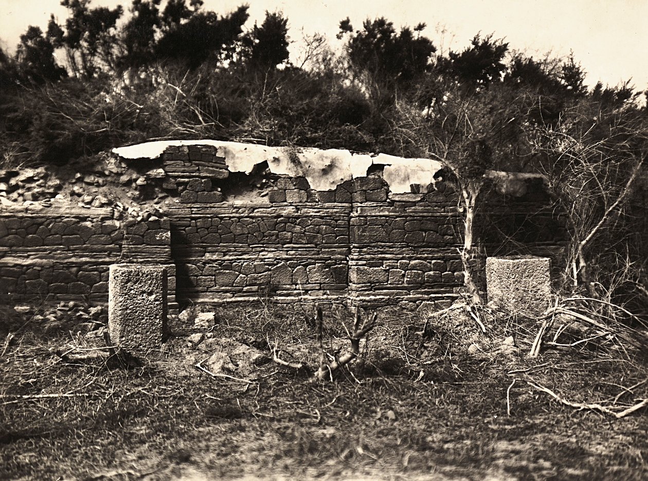 "بناء إمبراطورية" في العصر الفاشي: أطلال أكسوم في Adulis ، 09/05/1936 (b / w photo) بواسطة موديستينو بالدينيتي