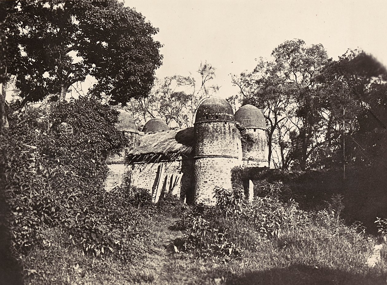"بناء إمبراطورية" في العصر الفاشي: كنيسة إندا يسوع في ماكالي ، 09/05/1936 (b / w photo) بواسطة موديستينو بالدينيتي