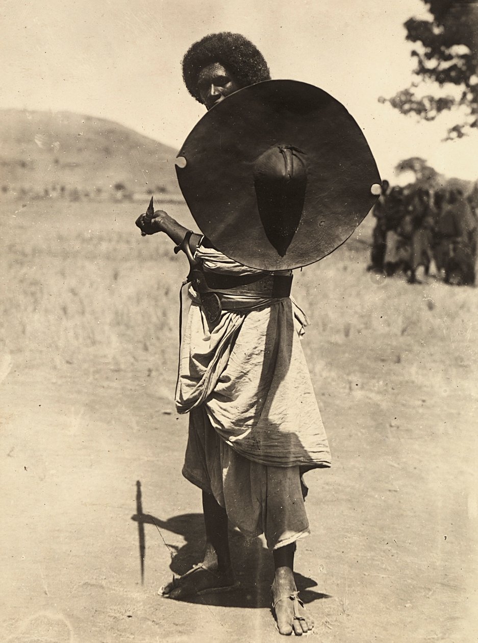 "بناء إمبراطورية" في العصر الفاشي: محارب كوناما ، 09/05/1936 (b / w photo) بواسطة موديستينو بالدينيتي