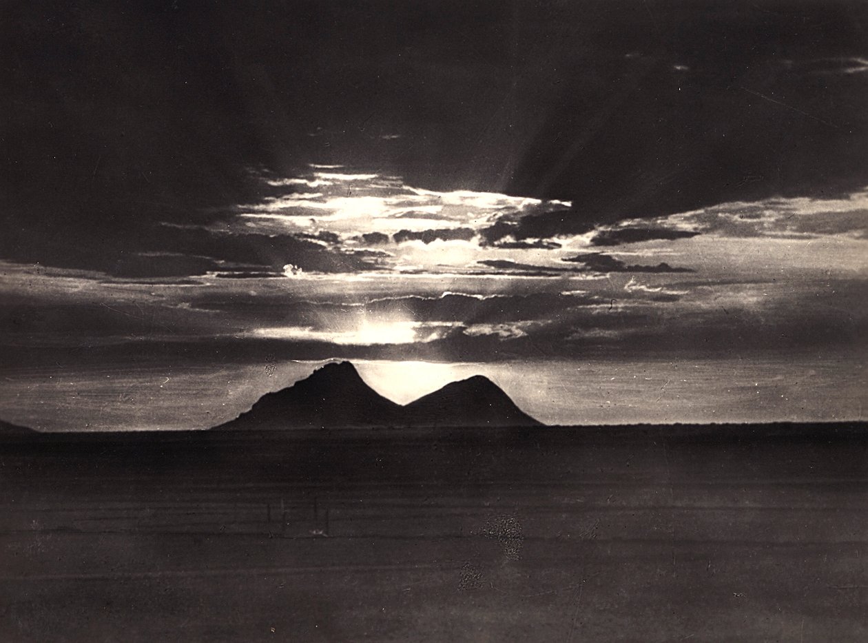 "بناء إمبراطورية" في العصر الفاشي: جبل أبو جميل ، 09/05/1936 (b / w photo) بواسطة موديستينو بالدينيتي