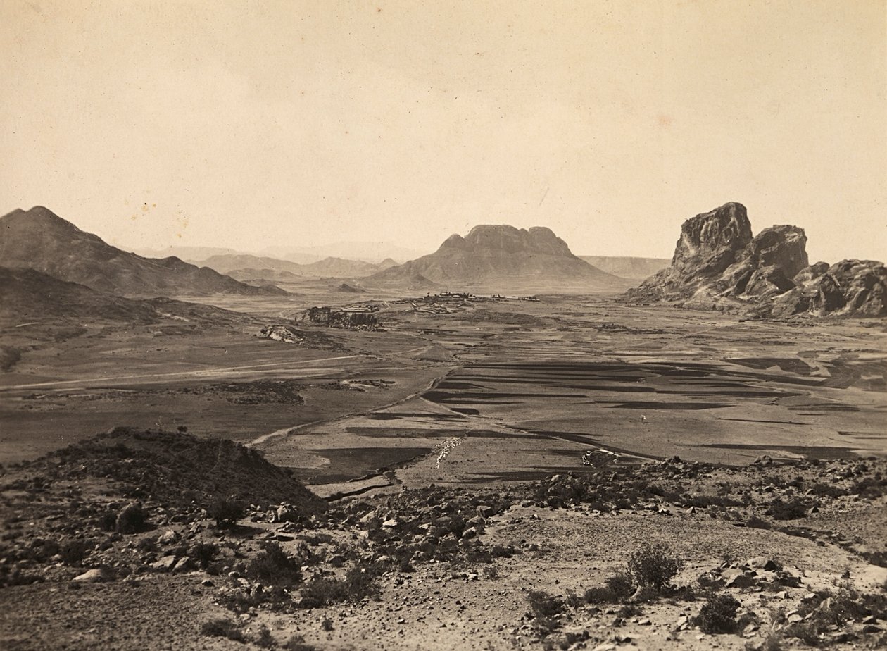 "بناء إمبراطورية" في العصر الفاشي: وادي سناف ، 09/05/1936 (b / w photo) بواسطة موديستينو بالدينيتي
