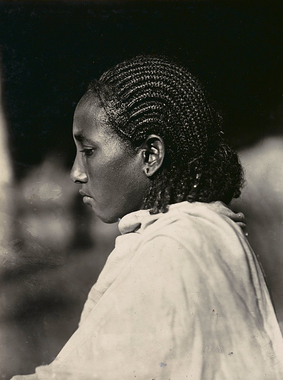 "بناء إمبراطورية" في العصر الفاشي: امرأة حبشية ، 09/05/1936 (b / w photo) بواسطة موديستينو بالدينيتي
