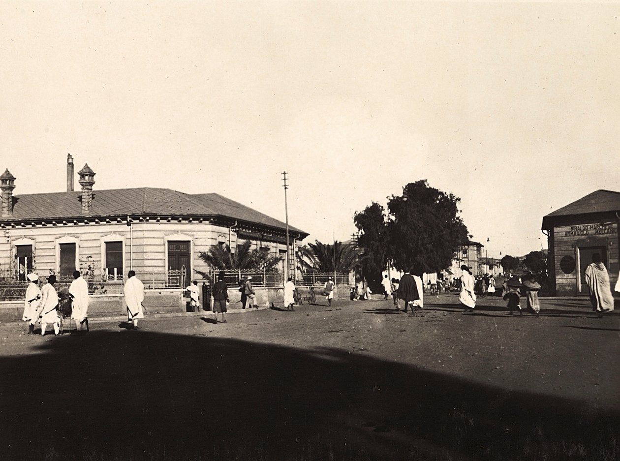 "بناء إمبراطورية" في العصر الفاشي: شركة الكهرباء في أسمرة ، 09/05/1936 (b / w photo) بواسطة موديستينو بالدينيتي