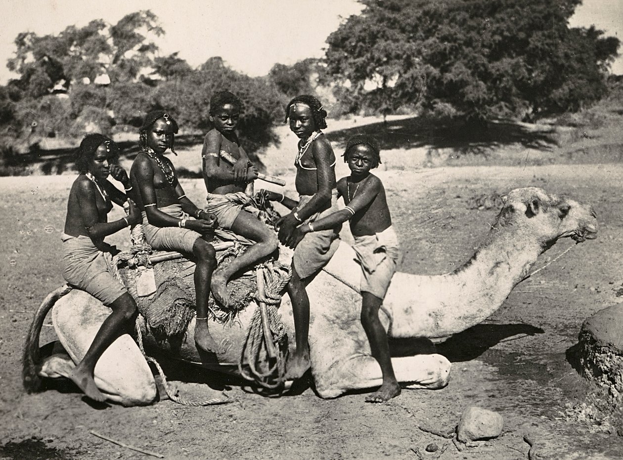 "بناء إمبراطورية" في العصر الفاشي: البدو الشباب ، 09/05/1936 (b / w photo) بواسطة موديستينو بالدينيتي
