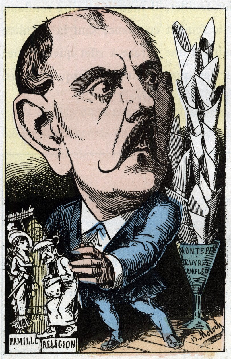 صورة Xavier de Montepin (Xavier Henri Aymon Perrin ، Count of Montepin) (1823-1902) ، كاتب فرنسي بواسطة الطاغوت