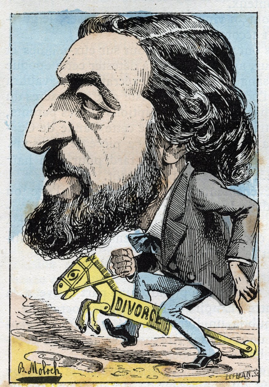 صورة لألفريد ناكيه (1834-1916) ، سياسي فرنسي بواسطة الطاغوت
