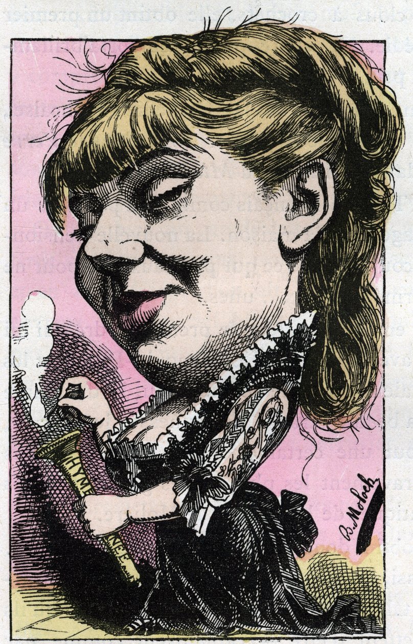 صورة لصوفي كرويزيت (1847-1901) ، مجتمع كوميدي-فرانسيز بواسطة الطاغوت