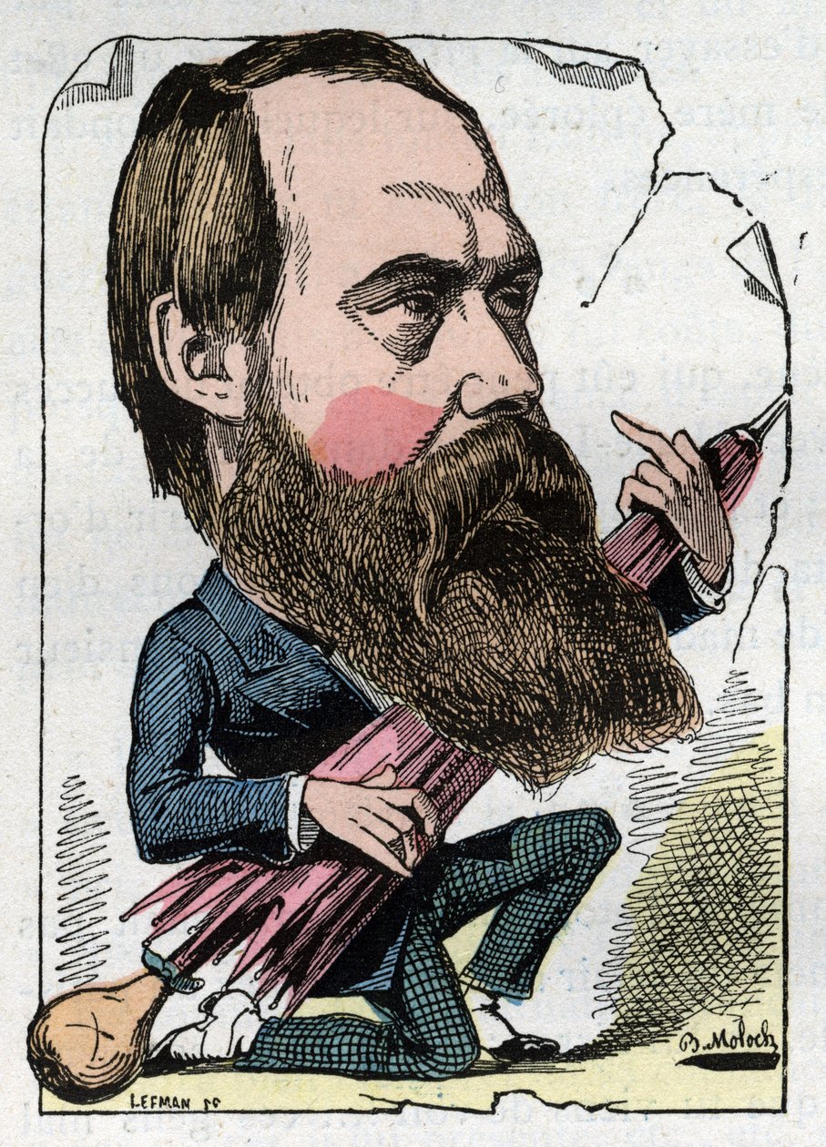 صورة لكونت باريس (1838 - 1894) (لويس فيليب دورليانز) بواسطة الطاغوت