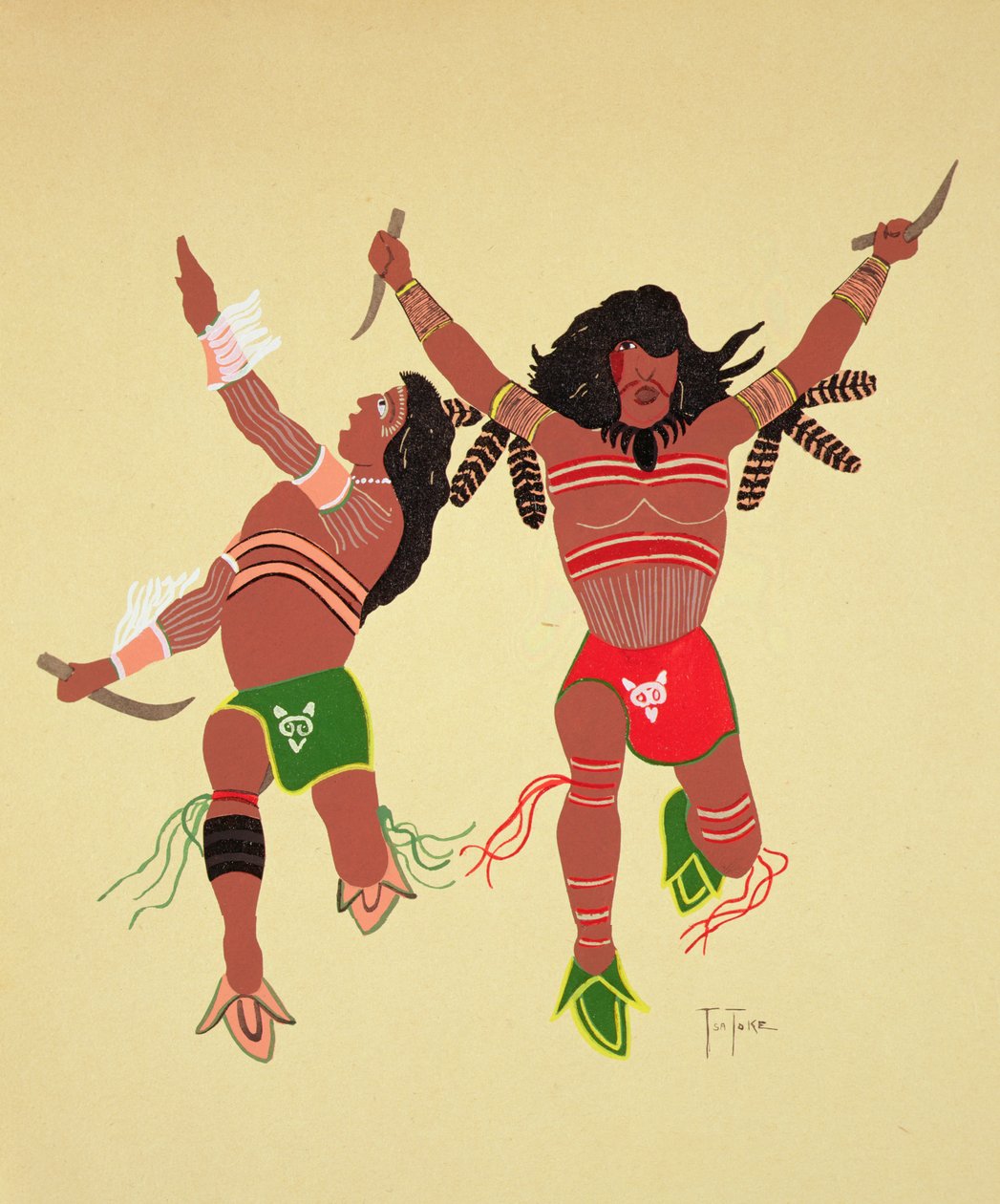 Kiowa Warriors (طباعة استنسل) بواسطة مونرو تساتوك