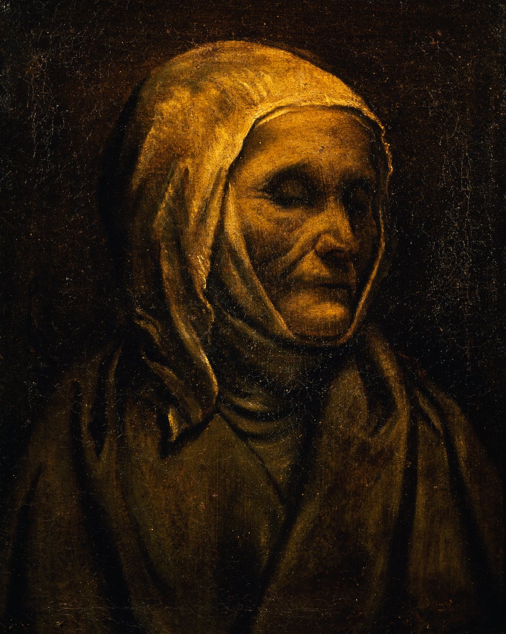 Portrait of Saint Angela Merici بواسطة موريتو دا بريشيا