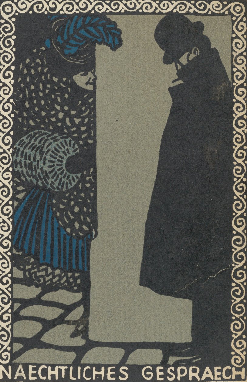 محادثات ليلية محادثات ليلية ، 1907. بواسطة موريتز جونغ