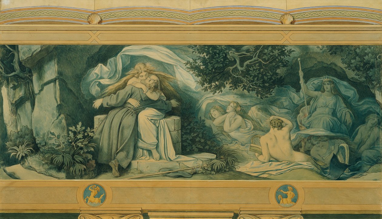 جميلة Melusine: X. العثور مرة أخرى بواسطة موريتز لودفيج فون شويند