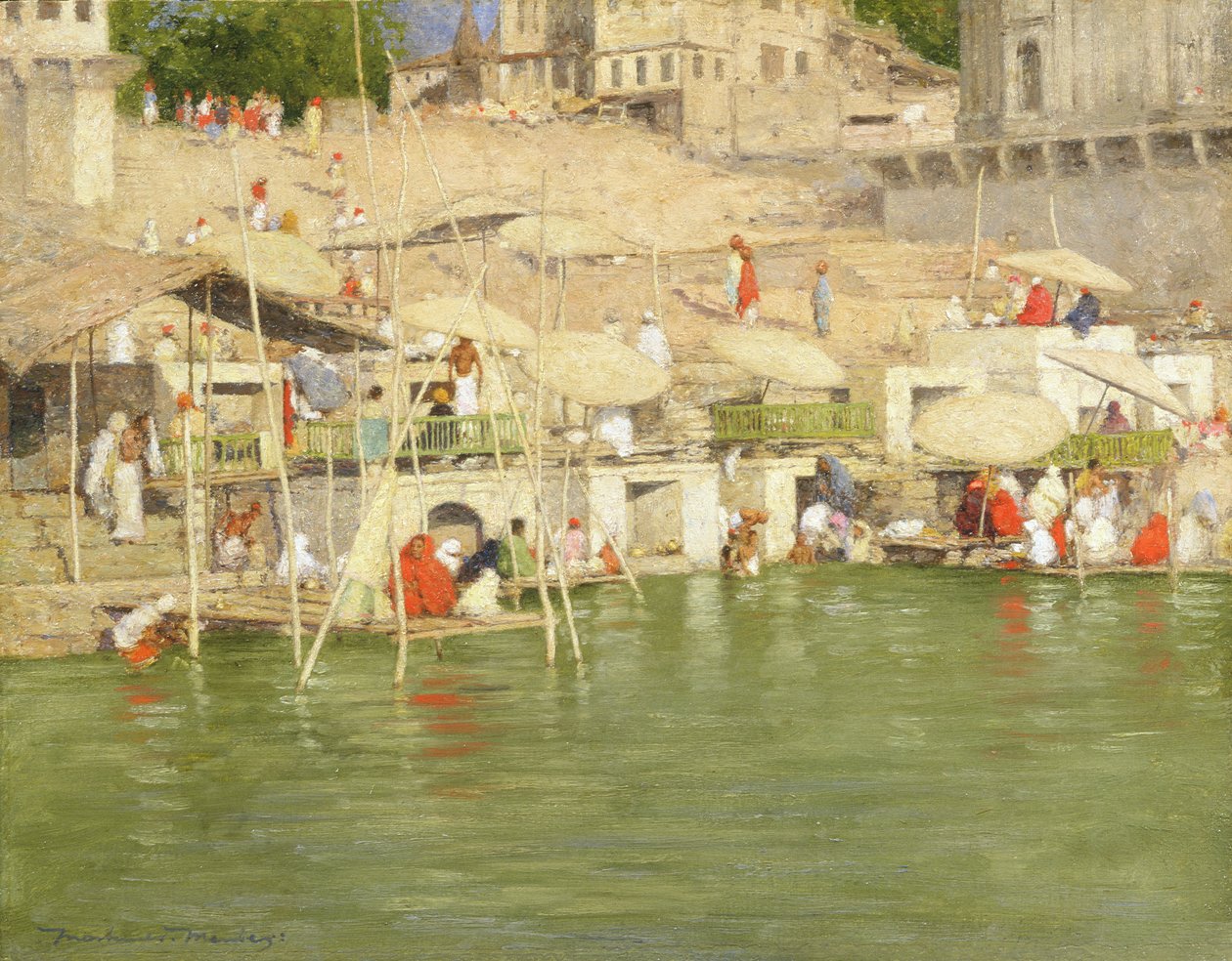 Benares ، ج .1901 بواسطة مورتيمر لودينجتون مينبس