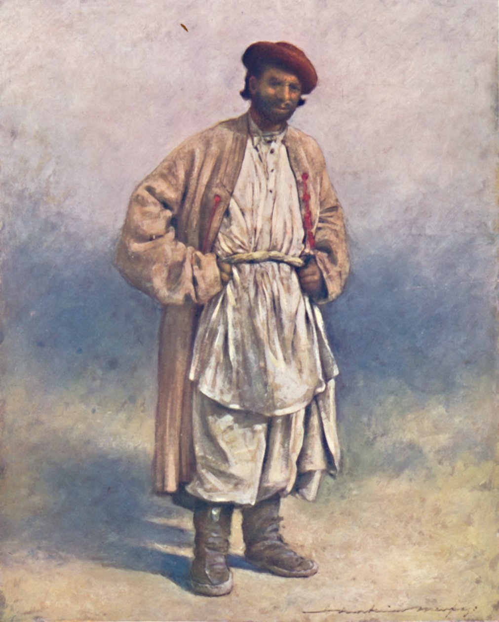"راعي هندو هيل من كشمير" ، 1903 بواسطة مورتيمر لودينجتون مينبيس