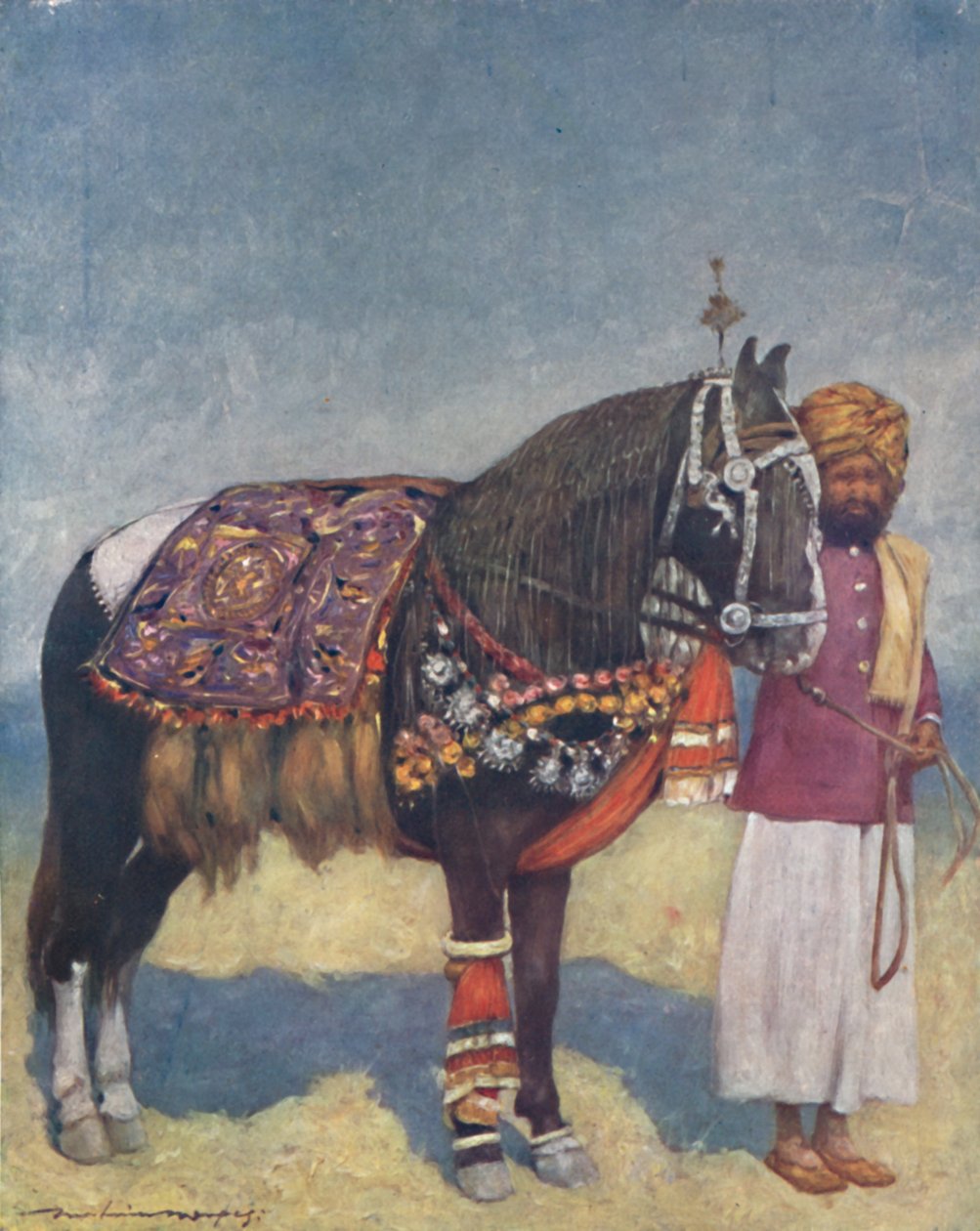 "حصان من جودبور" ، 1903 بواسطة مورتيمر لودينجتون مينبيس