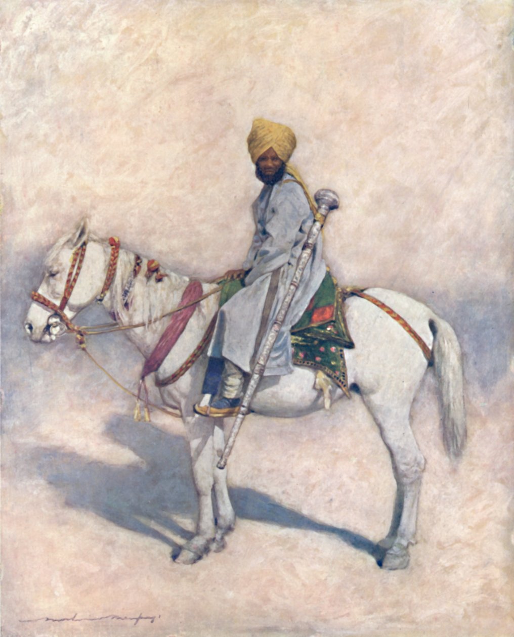 "حامل صولجان مُركب" ، 1903 بواسطة مورتيمر لودينجتون مينبيس