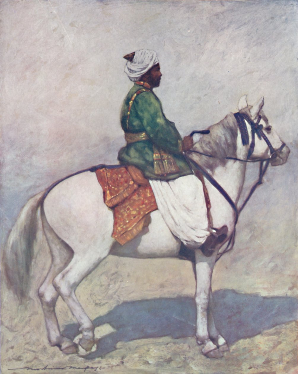 "فارس بيثون" ، 1903 بواسطة مورتيمر لودينجتون مينبيس