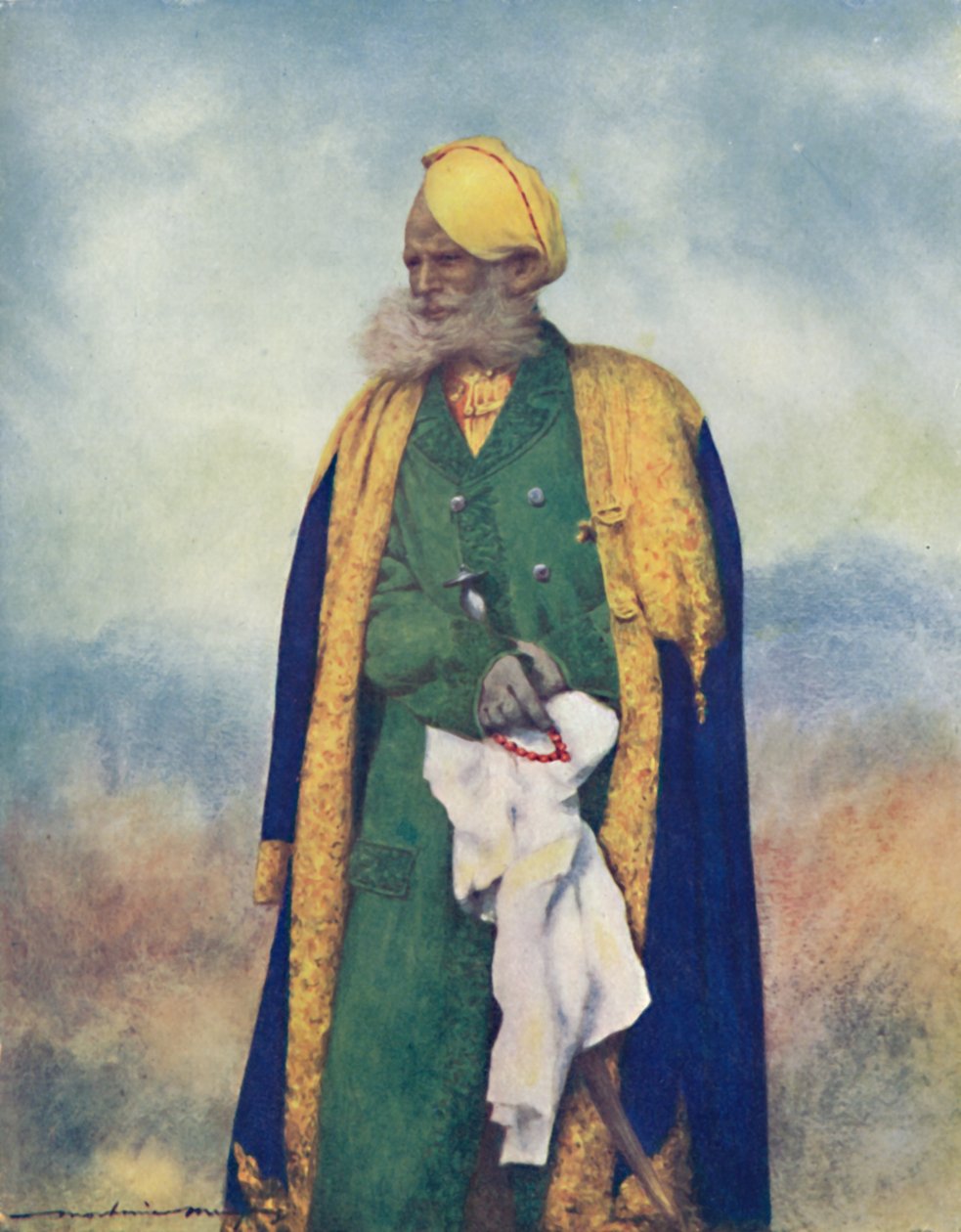 "راجبوت من Rajgarh" ، 1903 بواسطة مورتيمر لودينجتون مينبيس