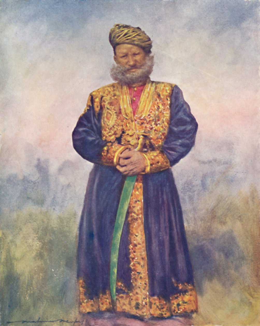راجبوت من Rajgarh ، 1903 بواسطة مورتيمر لودينجتون مينبيس