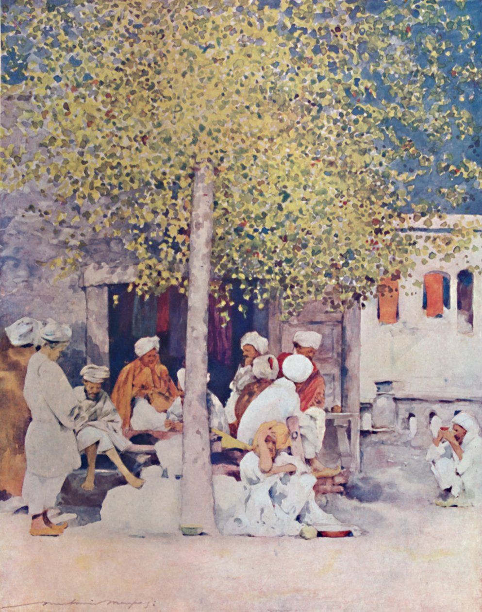 "بعيدًا عن العرض" ، 1903 بواسطة مورتيمر لودينجتون مينبيس