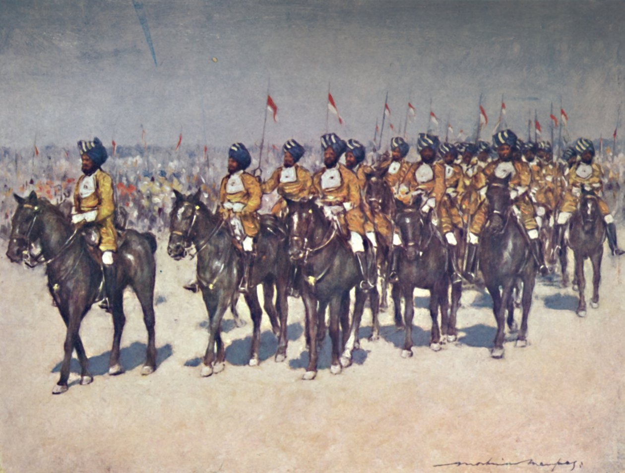 "الخدم بومباي" ، 1903 بواسطة مورتيمر لودينجتون مينبيس