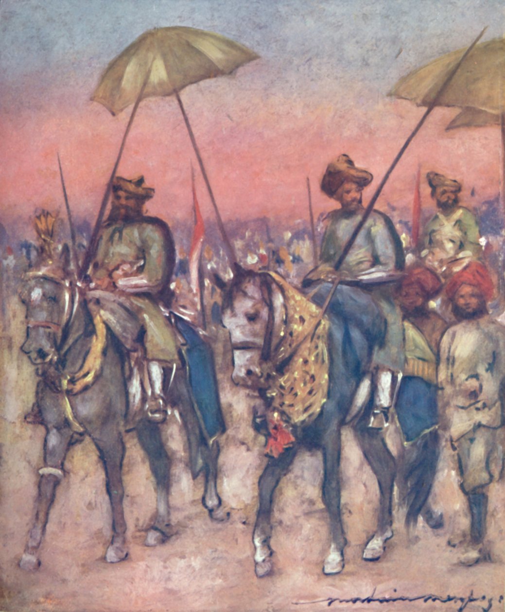 "رؤساء ولاية شان" ، 1903 بواسطة مورتيمر لودينجتون مينبيس