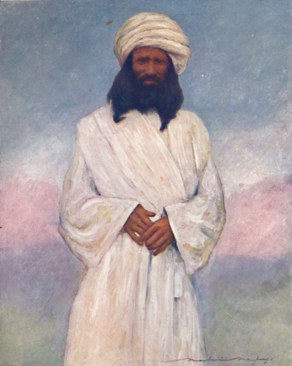"From the Hills، Baluchistan"، 1903 بواسطة مورتيمر لودينجتون مينبيس
