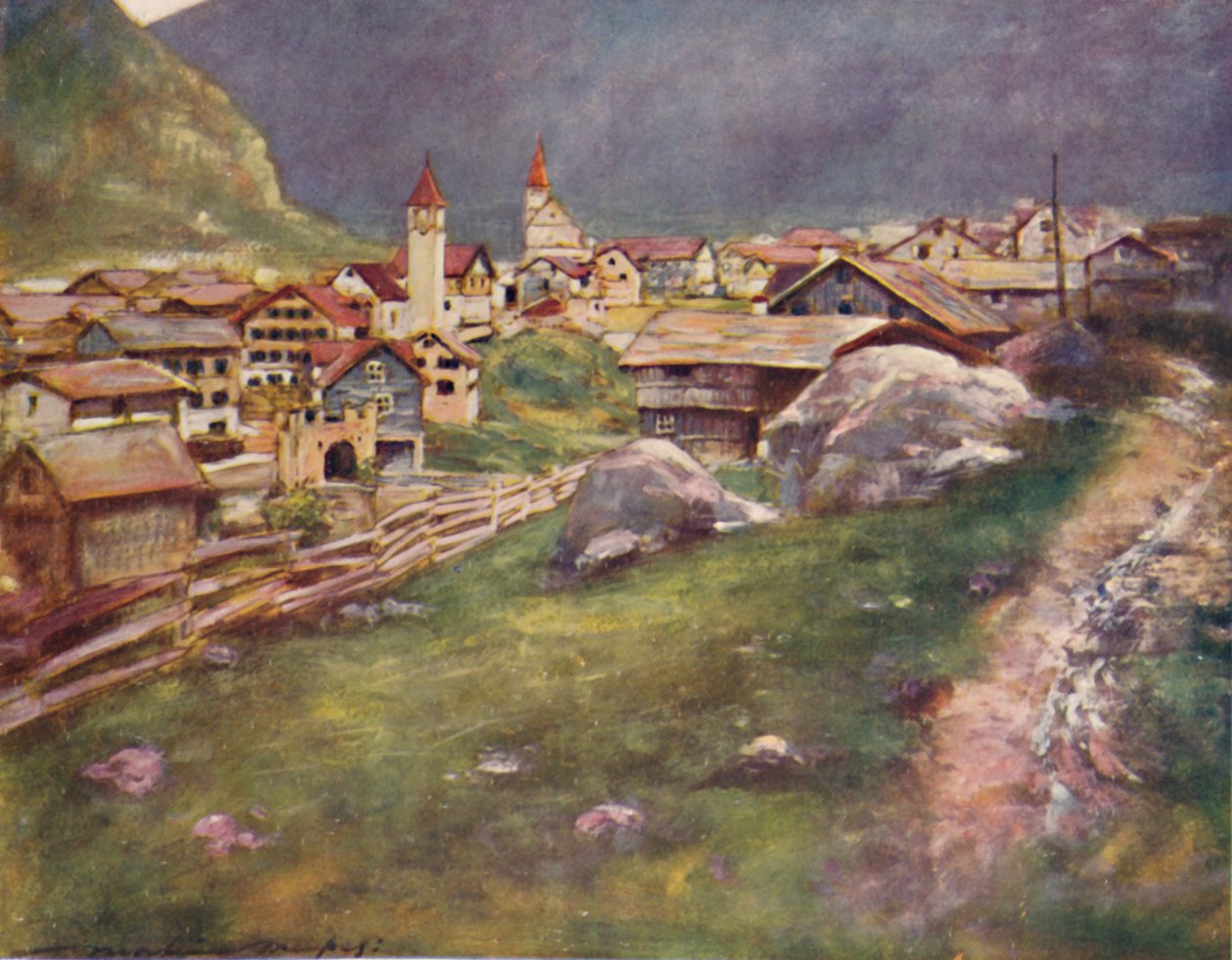 "Goeschenen" ، 1903 بواسطة مورتيمر لودينجتون مينبيس