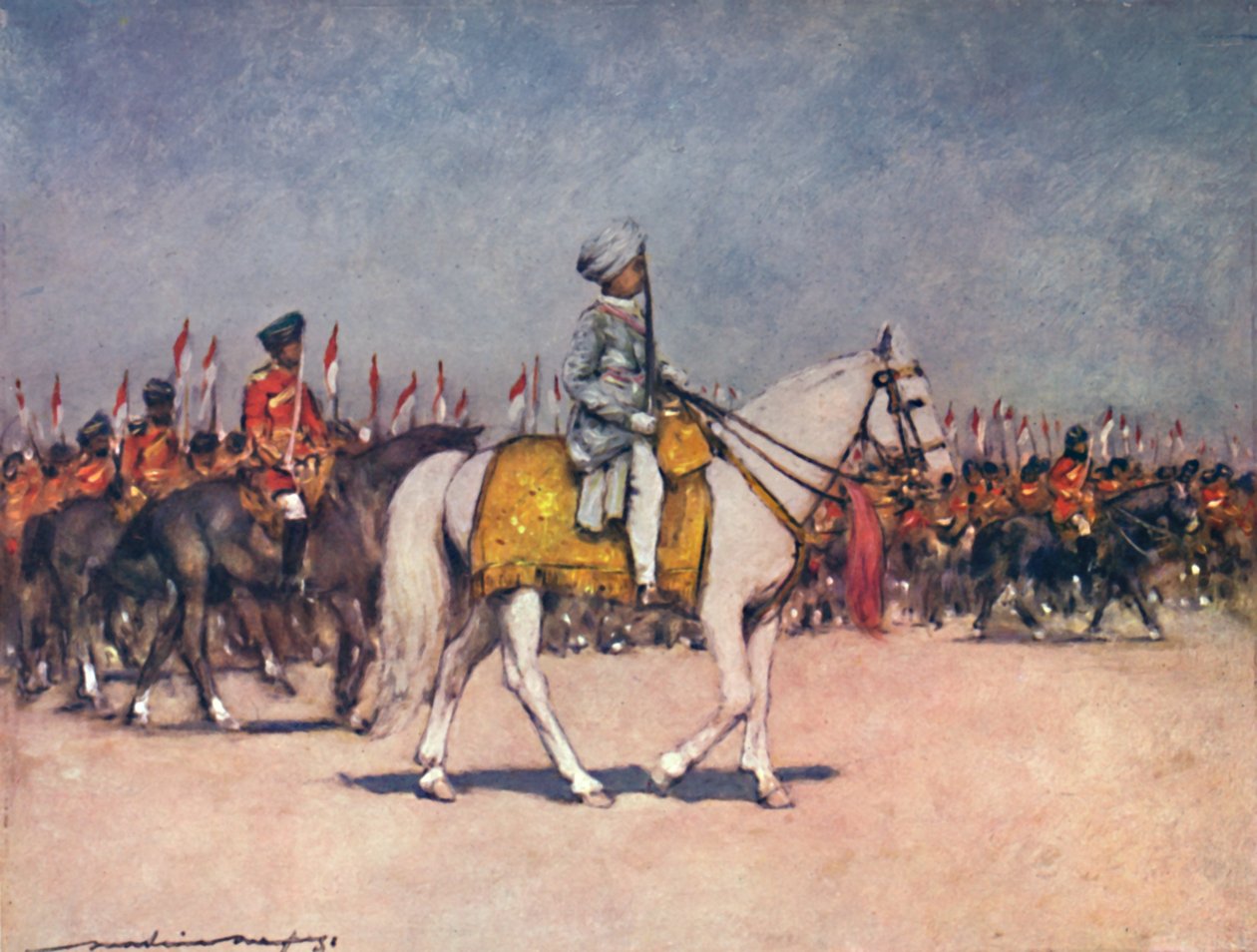 "صاحب السمو مهراجا باتيالا" ، 1903 بواسطة مورتيمر لودينجتون مينبيس