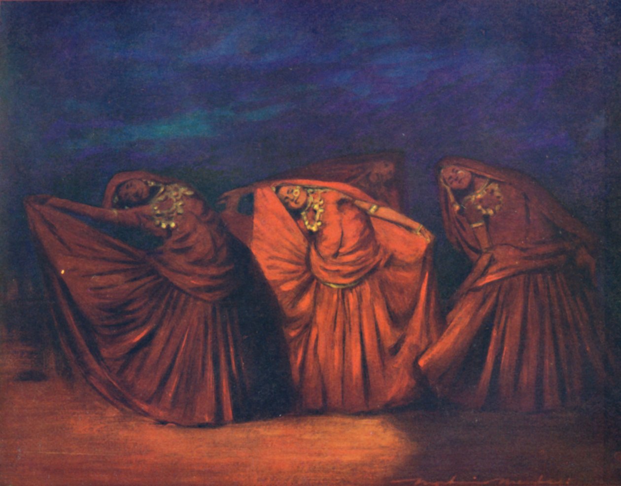 "بنات نوتش" ، 1903 بواسطة مورتيمر لودينجتون مينبيس