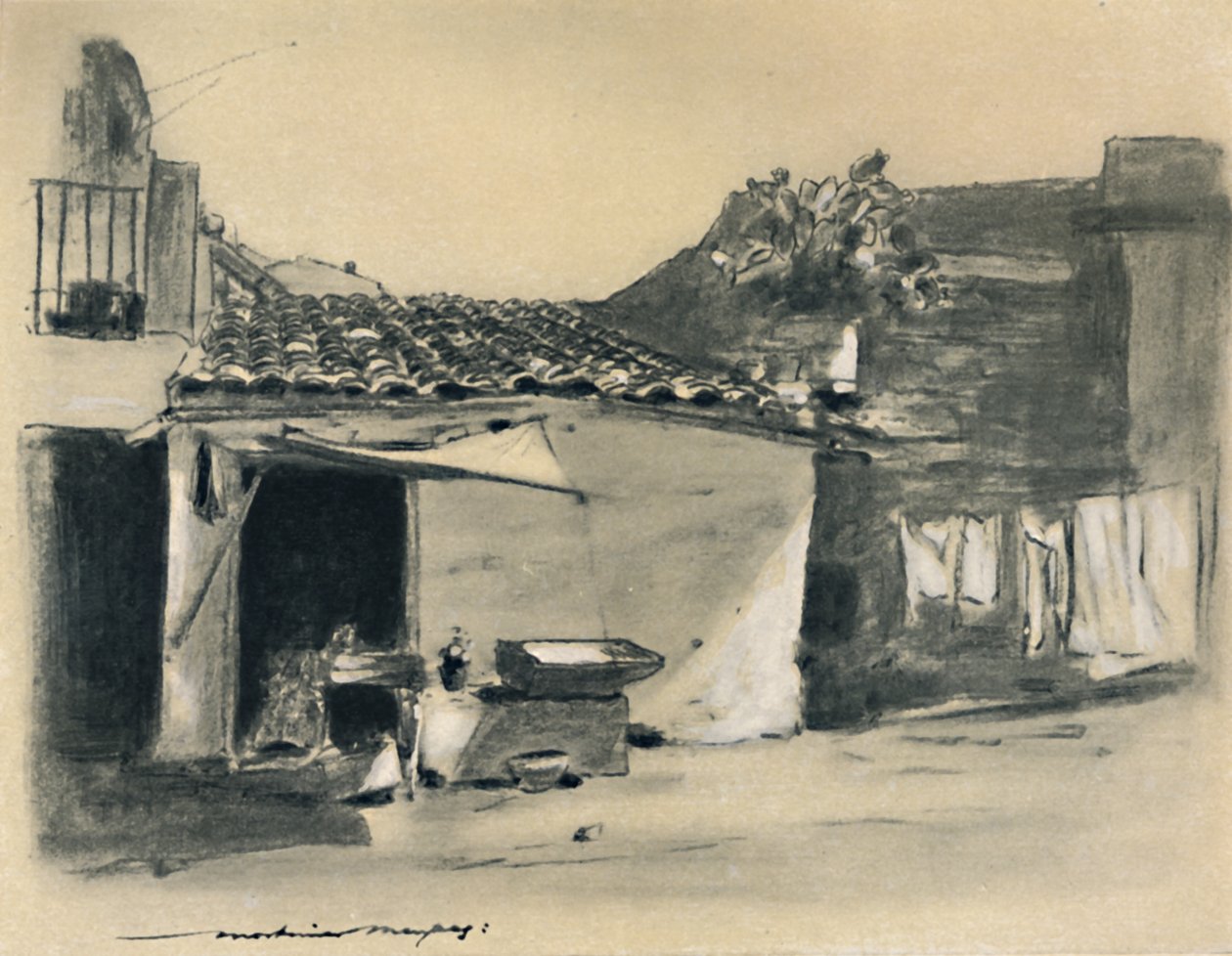 "في ضواحي باليرمو" ، 1903 بواسطة مورتيمر لودينجتون مينبيس