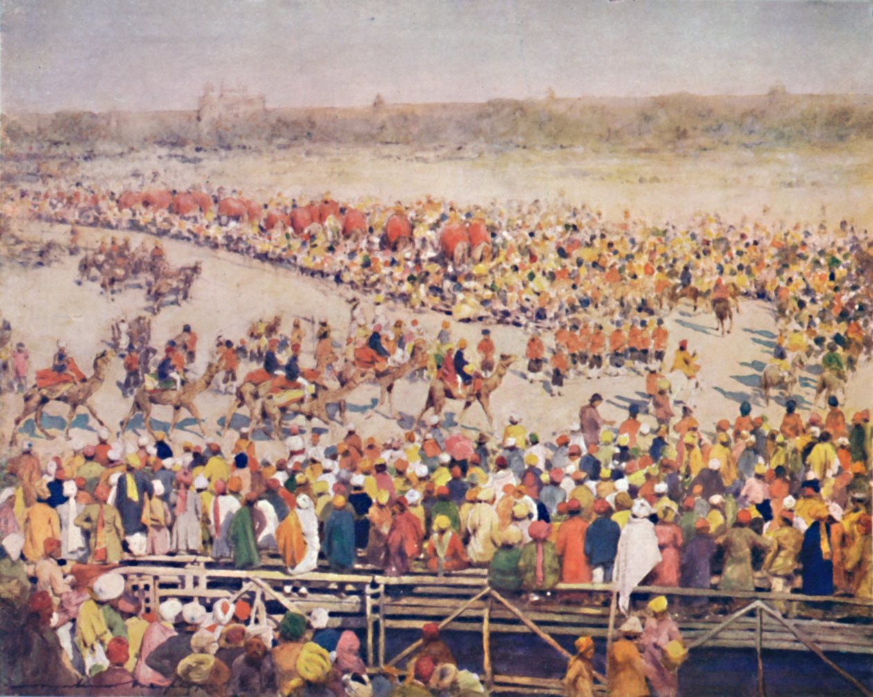 "دخول الدولة" ، 1903 بواسطة مورتيمر لودينجتون مينبيس