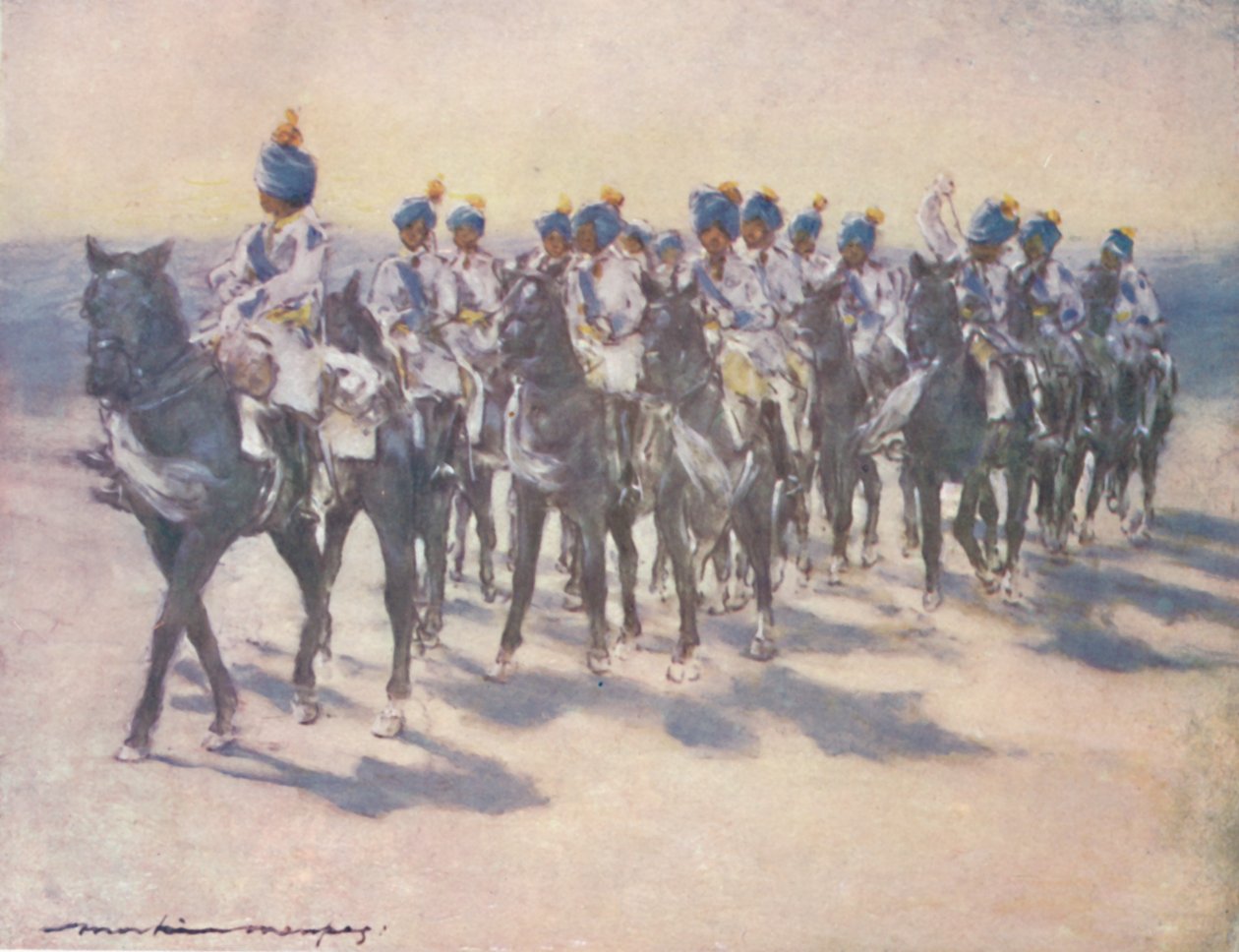 فيلق الكاديت الإمبراطوري في دوربار ، 1903 بواسطة مورتيمر لودينجتون مينبيس