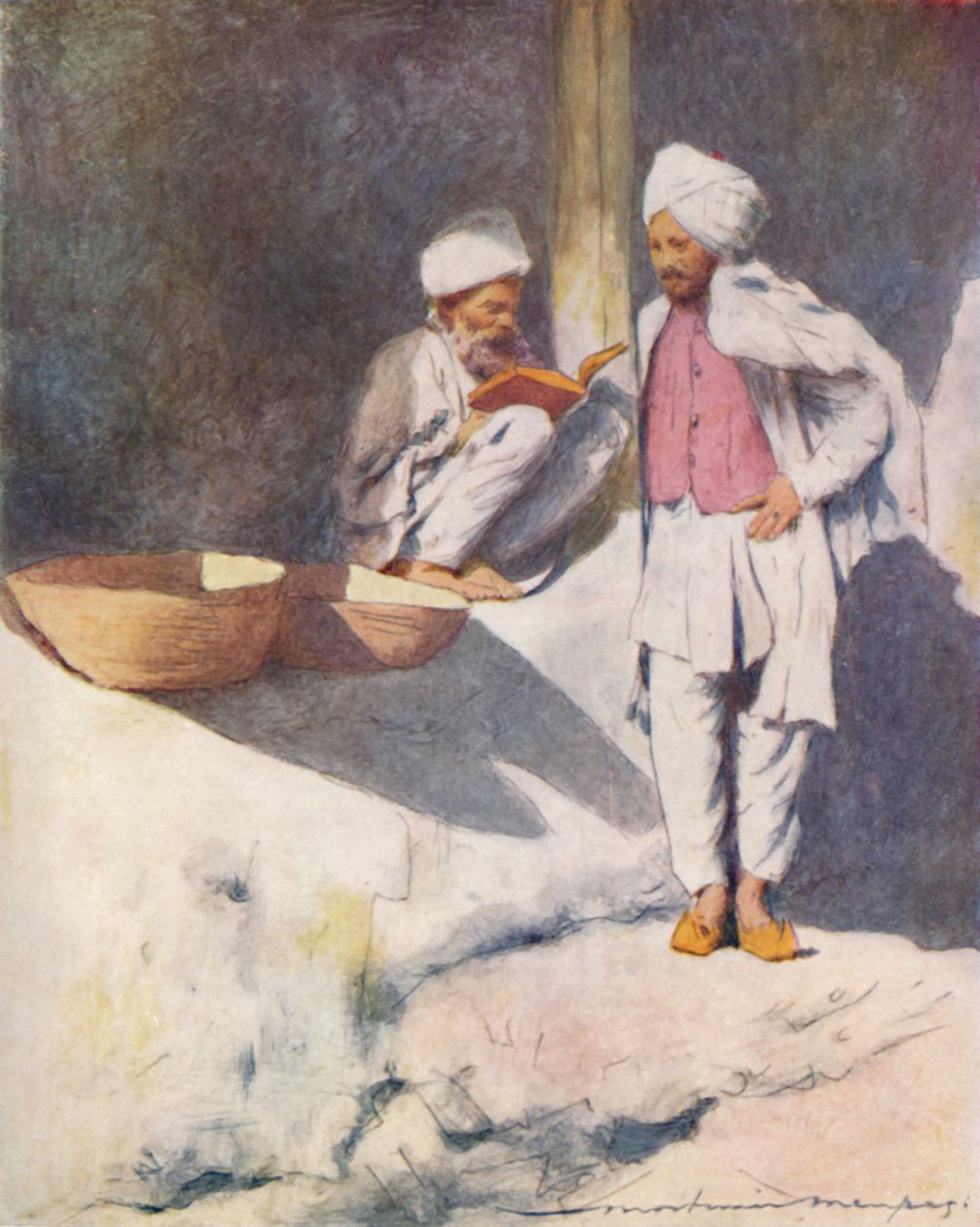 رجل متعلم من بيشاور ، 1905 بواسطة مورتيمر لودينجتون مينبس
