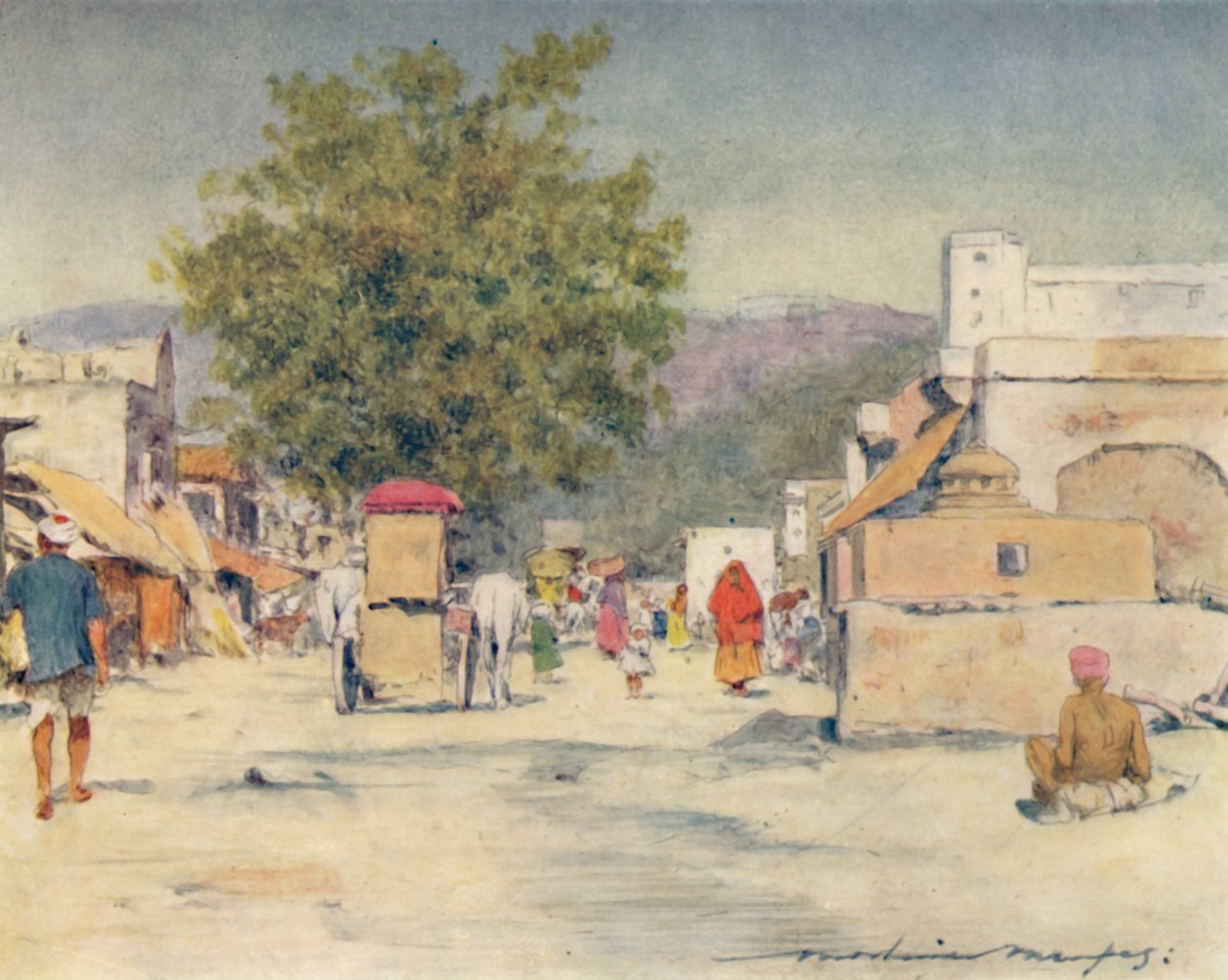 في مدينة جيبور 1905 بواسطة مورتيمر لودينجتون مينبس