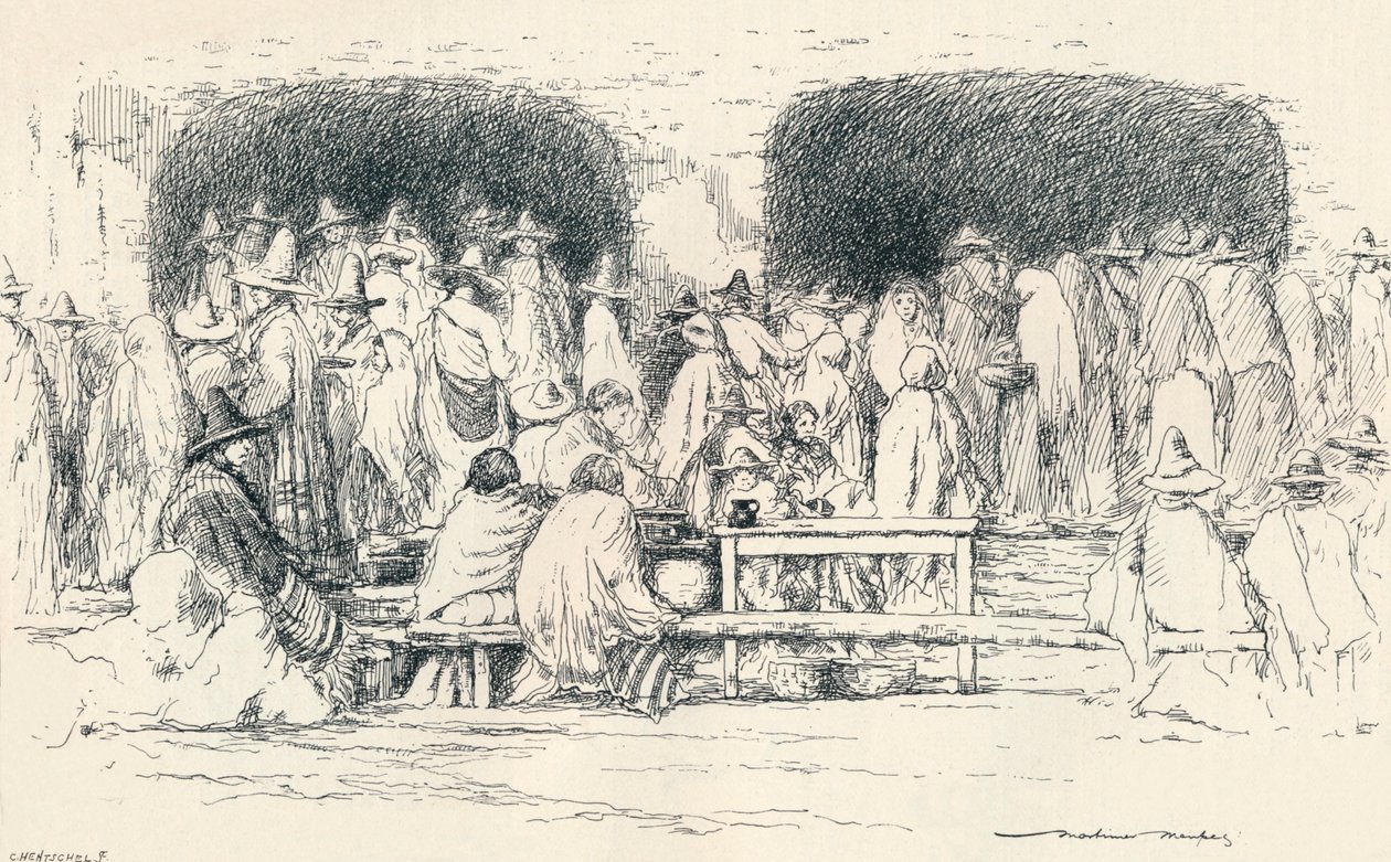 منتصف النهار في بويبلا ، c1895 ، 1896 بواسطة مورتيمر لودينجتون مينبس