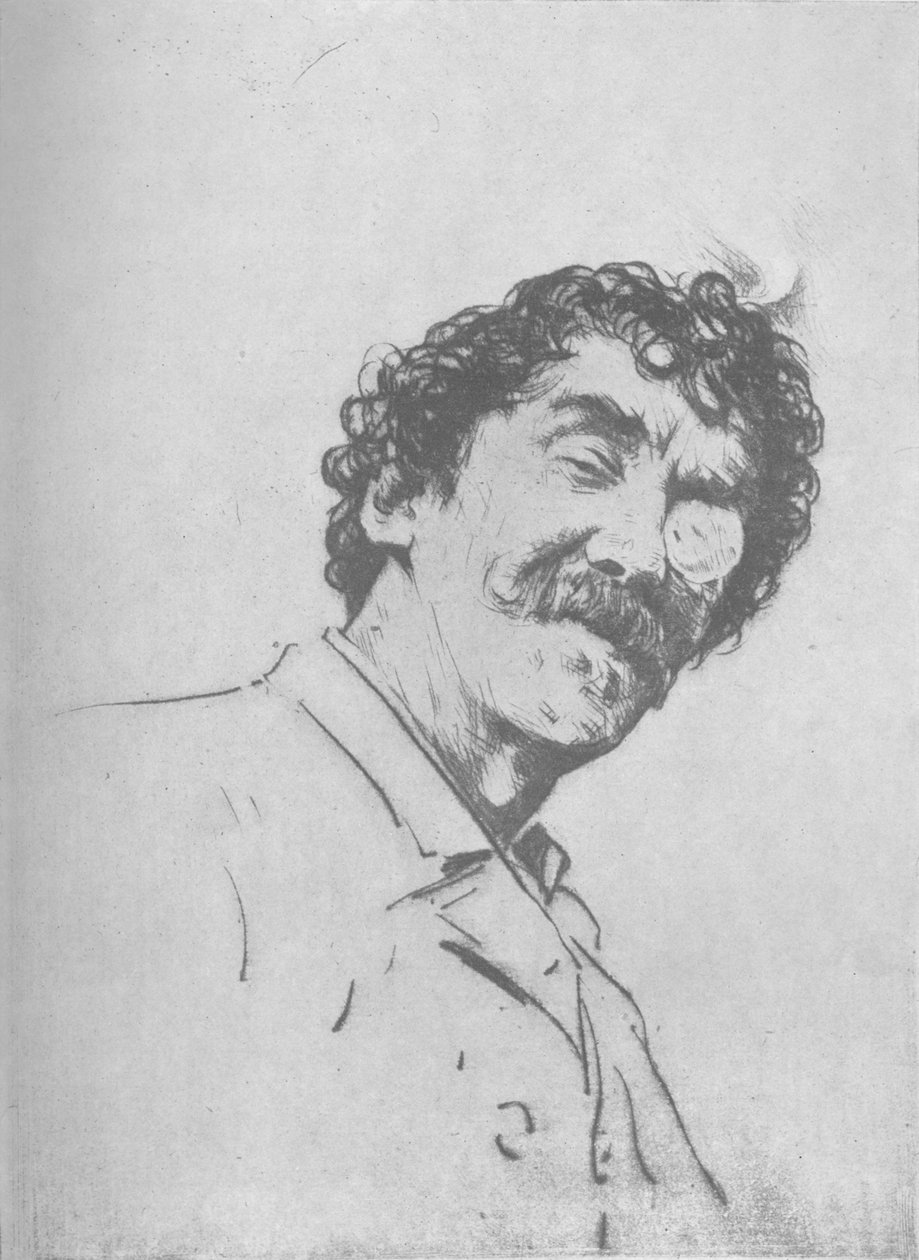 دراسة بورتريه ، c1880 ، 1904 بواسطة مورتيمر لودينجتون مينبس